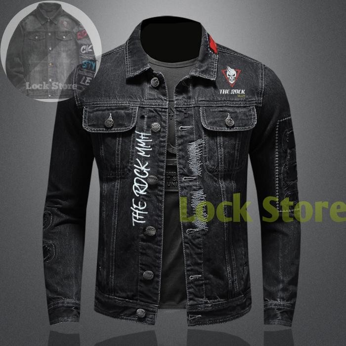 Jaket Jeans Denim Zigzag RDDK