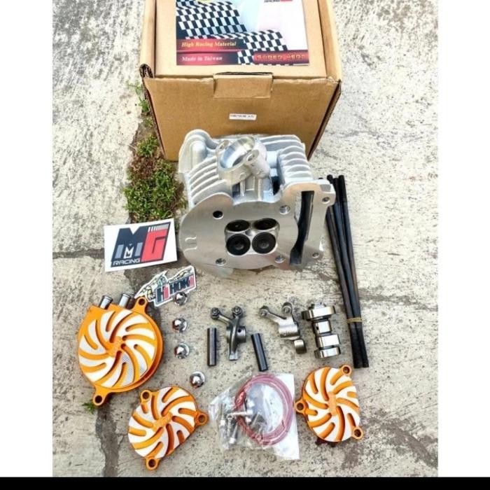 Ready Stock New Super Head Mio 4 Klep Cylinder Silinder Head Kop Mio Soul Amore