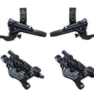 Shimano Slx M7120 M7100 4-Piston Hydraulic Disc Brakeset Rem Sepeda Mtb Pair/Sepasang Onderdil