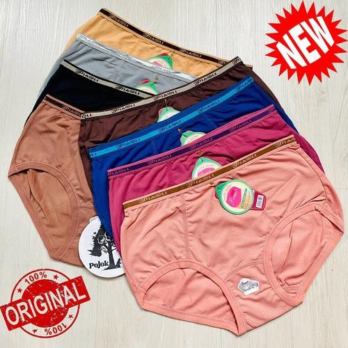 (6pc) CD wanita Piaoli 2199 berpori // Celana dalam wanita Piaoli bahan katun anti lembab