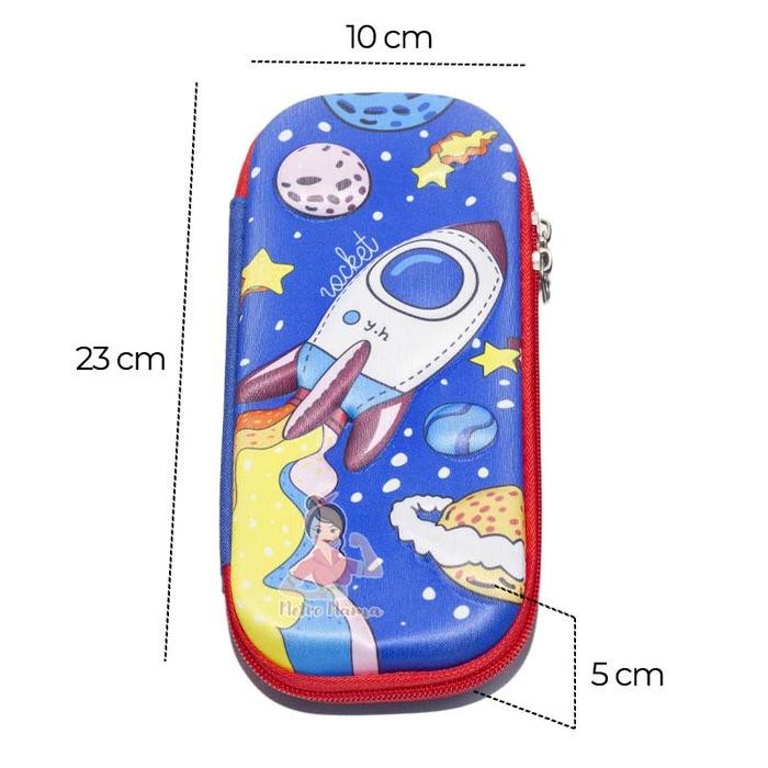 

Kotak Tempat Pensil Timbul 3D Eva Anak Sekolah