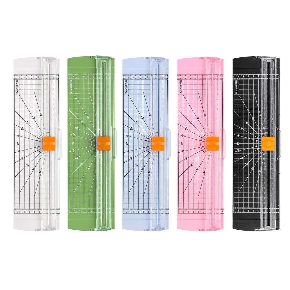 

A4 Bidirectional Cutter Paper Cutter with Pull-out Ruler Scrapbook Trimmer Lightweight Cutting