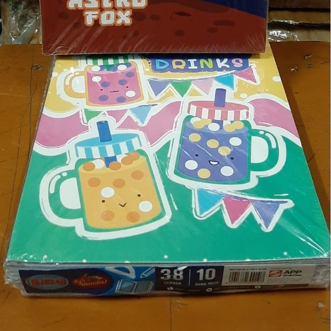 

Buku Tulis Sidu 38 Lembar.1 Pak /10 Buku.