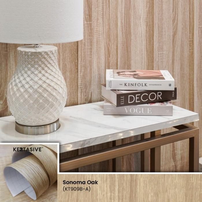 Sonoma Oak - Pvc Interior Film Kertasive