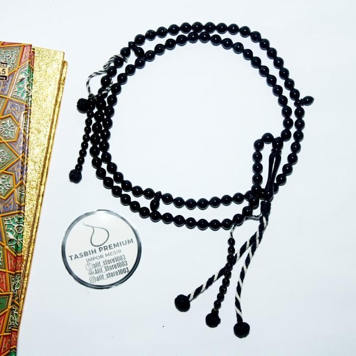 (Allthebest) Tasbih Yuser laut merah Bulat Asli Original