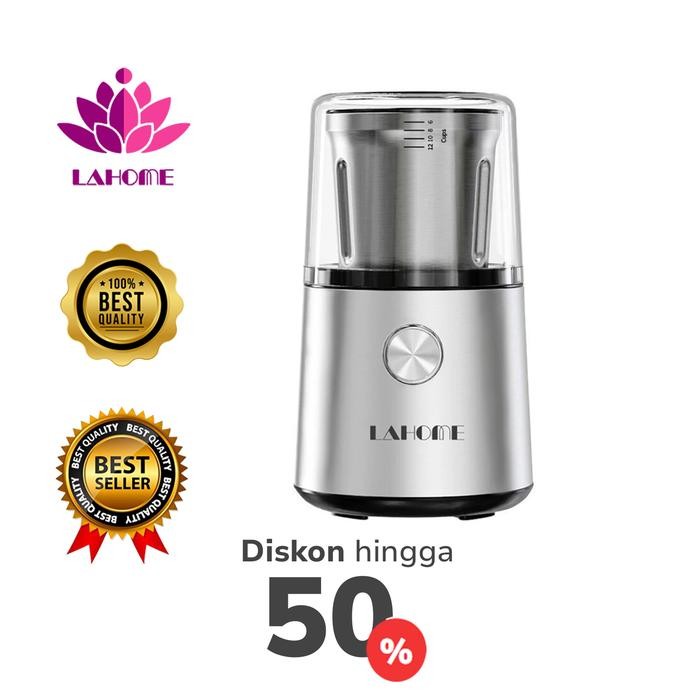 Promo Lahome Penggiling Kopi Bumbu Ramuan Kacang Beras Grinder Baja
