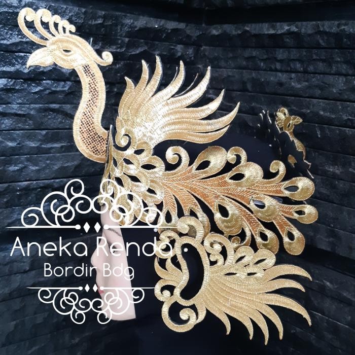 New Arrival Bordir Siger Merak Untuk Tari Merak