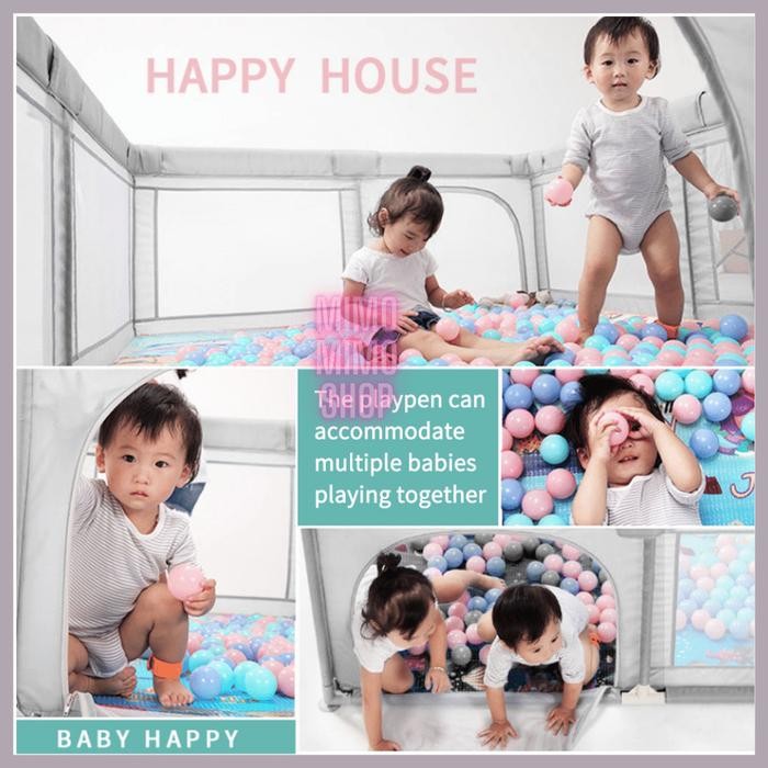 PAGAR BAYI ANAK / KOLAM TEMPAT BERMAIN MANDI BOLA - PLAYPEN PENGAMAN