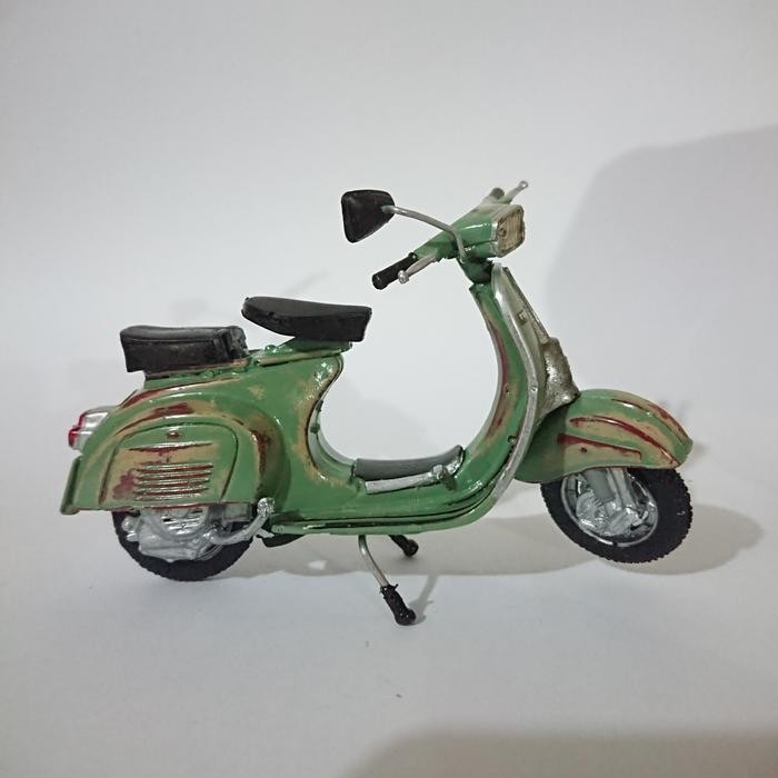 miniatur vespa pts edisi original