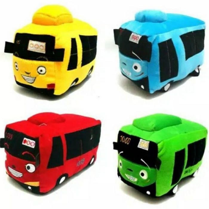 BONEKA TAYO JUMBO / BONEKA BIS KECIL / BANTAL TAYO BIS