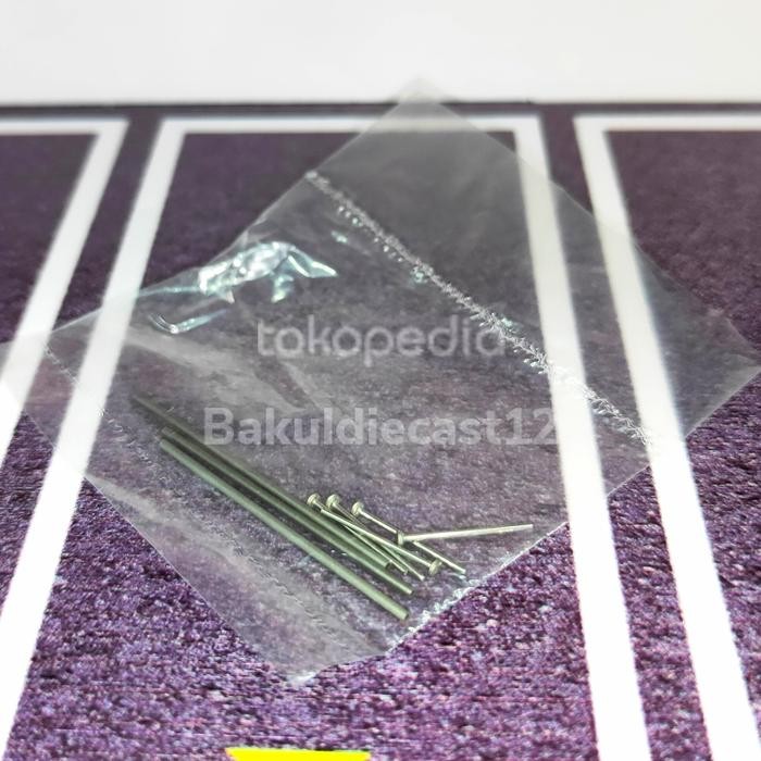 AS SELONGSONG AXLE TUBE DIECAST SKALA 64 FOR CUSTOM HOTWHEELS