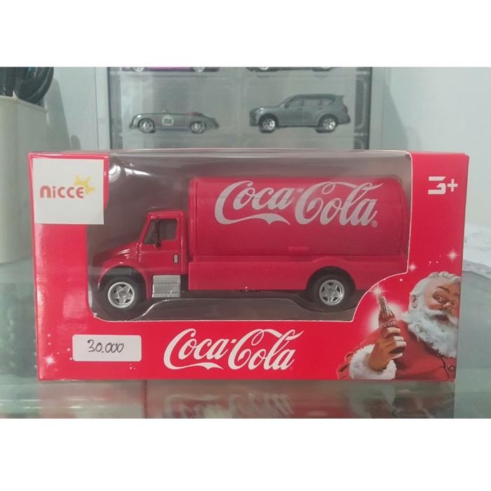 Diecast truck box tangki Coca cola
