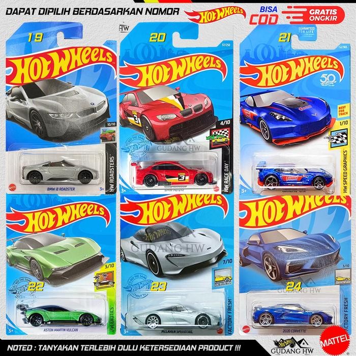 HOT WHEELS MOBIL BALAP MOBIL SPORT LAMBORGHINI PAKET BORONGAN