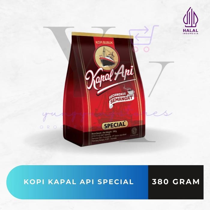 

Kopi Bubuk Kapal Api Special / Merah 350 gram
