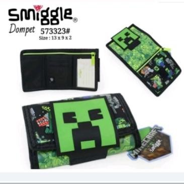 Smiggle Dompet Minecraft/Ori/Minecraft Wallet/Kado/Ready/Dompet Anak