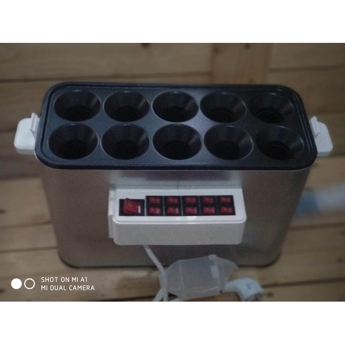 Mesin sosis telur sostel 10 lubang ERG-001 maksindo