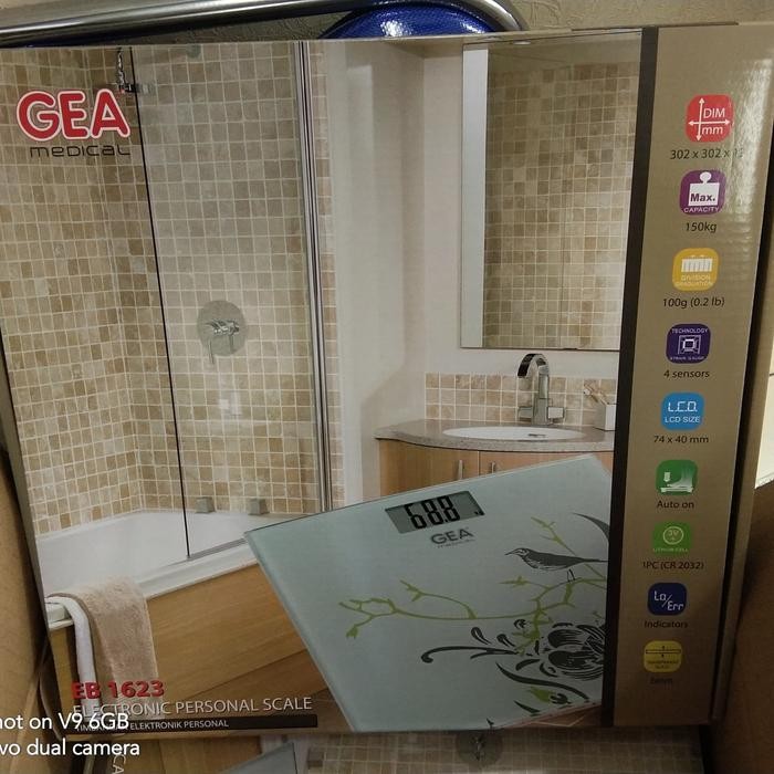 Timbangan Badan Digital Merk Gea/ Timbangan Digital Murah