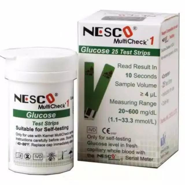 Strip Nesco Gula Darah / Strip Gula Refill / Nesco Gula Darah