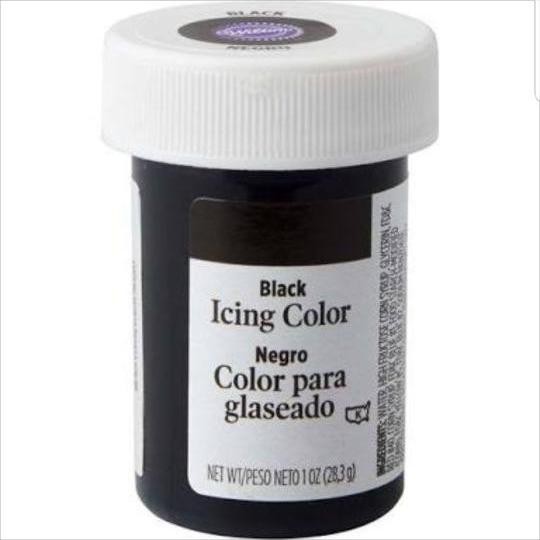

Wilton Color Black 1oz Pewarna Gel Kue Food Grade