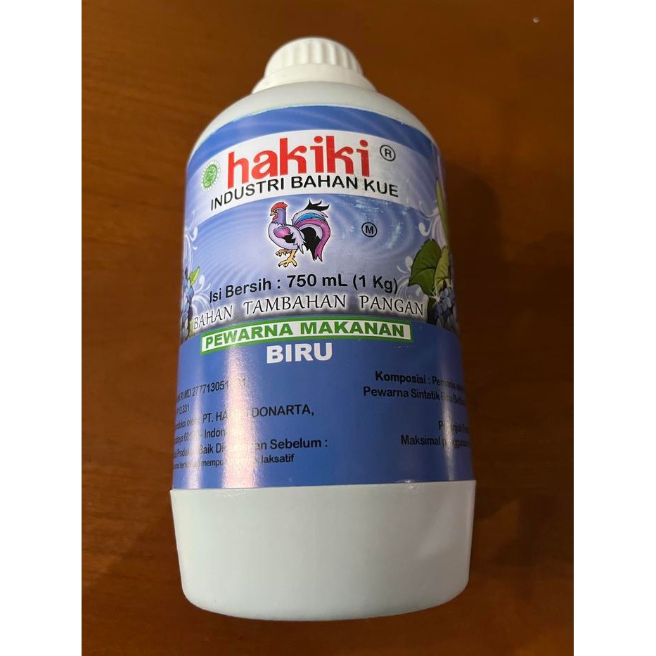 

Hakiki Ayam pewarna makanan Biru 1kg Blue food coloring