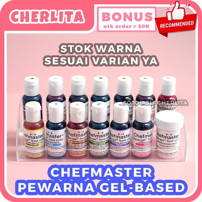 

Chefmaster Liqua Gel Pewarna Makanan Food Coloring Gluten Free