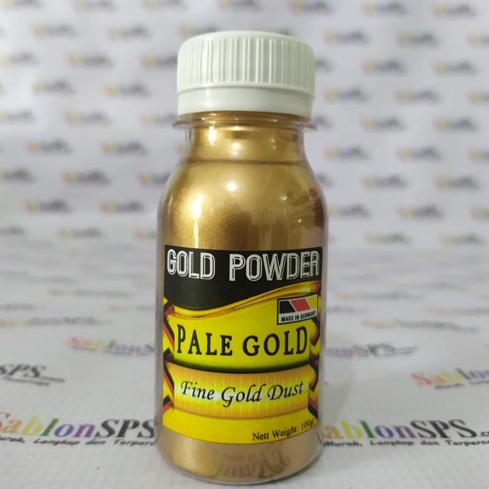

PALE GOLD BUBUK EMAS KEMERAHAN BASIS SOLVENT MINYAK 100GR