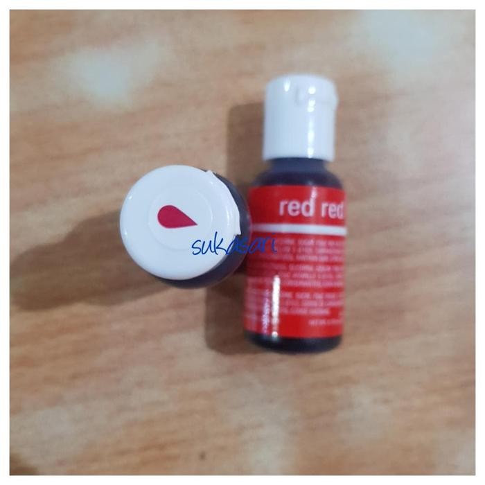 

Chefmaster 20Gr Red red / soft gel icing color pewarna
