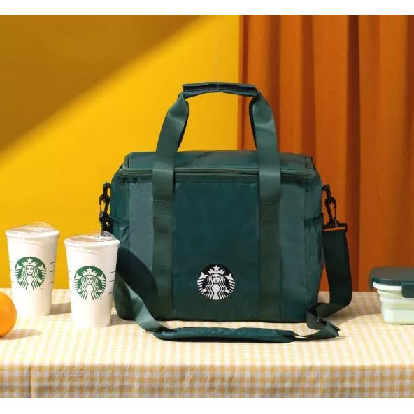 Tas Starbucks Cooler Thermal Bag Camping Picnic