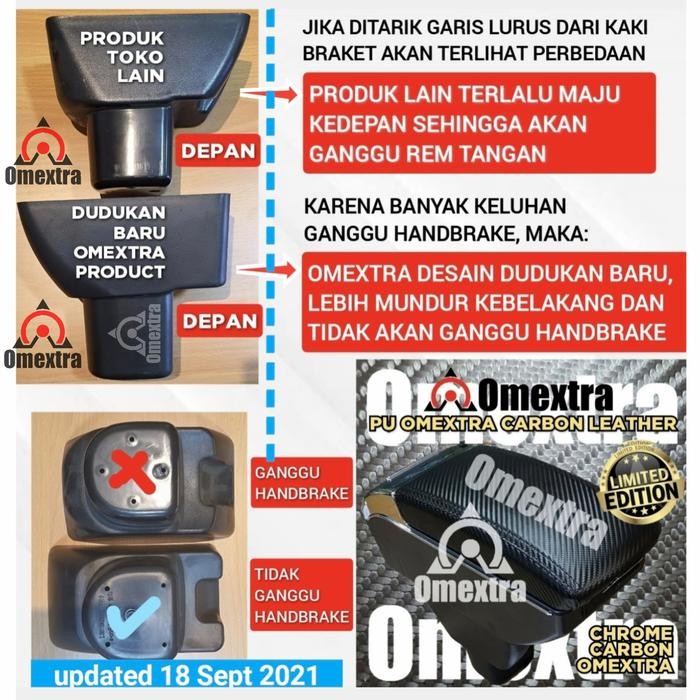 Armrest Mobilio - Console Box Mobilio Brio Brv - Armrest Box Mobilio Gratisongkir