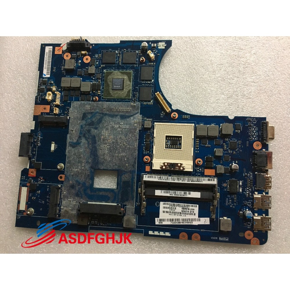 Original FOR Lenovo IdeaPad Y580 Series Motherboard La-8002p 11s90001308 100% TESED OK