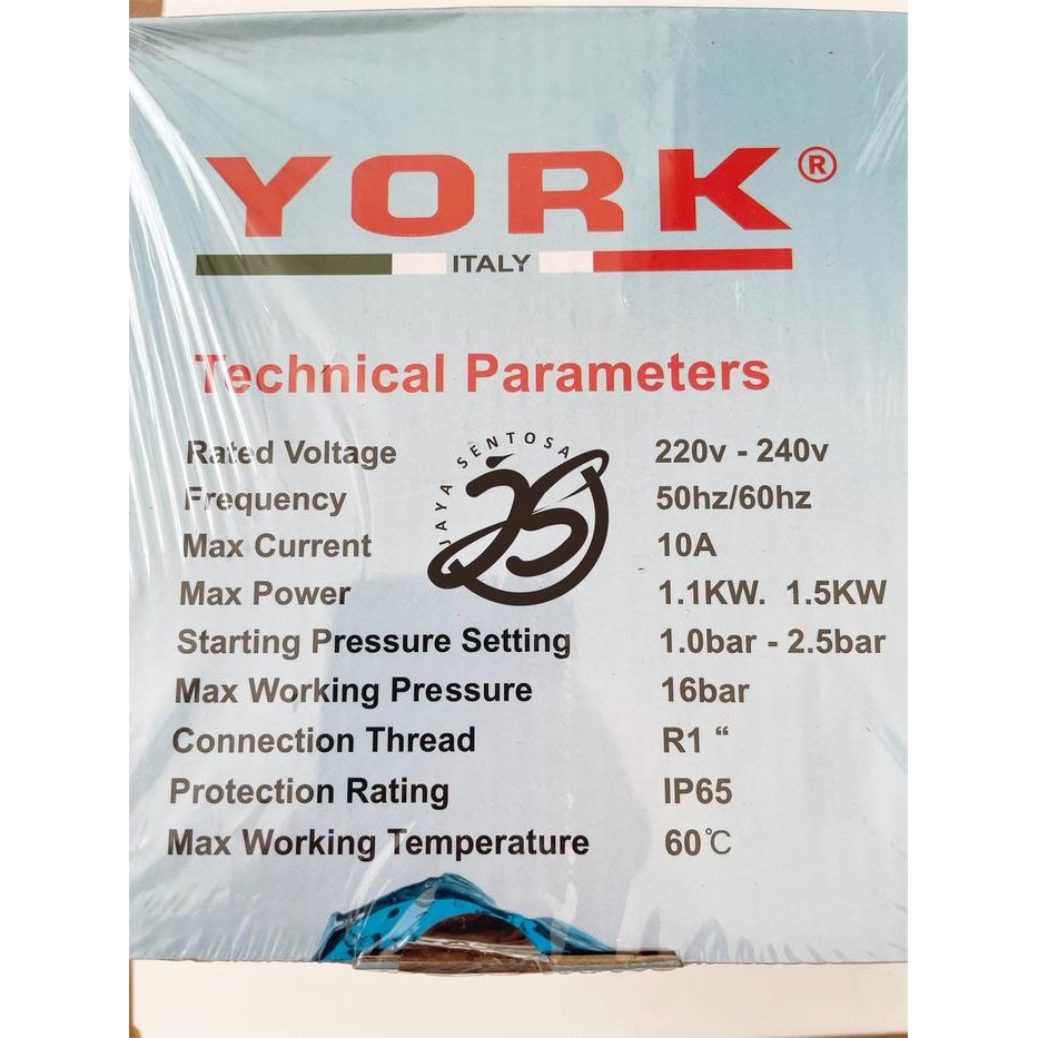 Apc York 01 Otomatis Pompa Air Automatic Pressure Control York Yrk - 01 Apc Yrk-01 York-01 Apc York