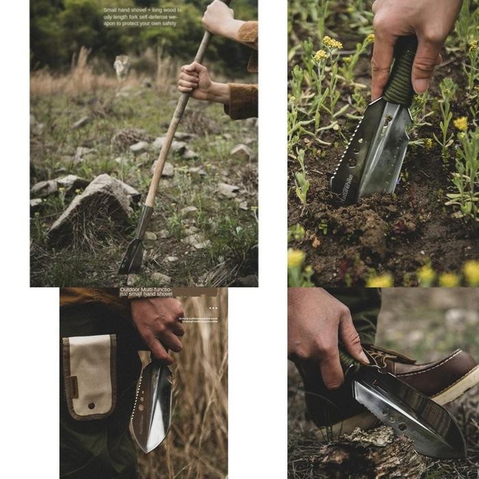 Sekop Multifungsi Naturehike Nh20Gj001 Hand Shovel Stainless Ing