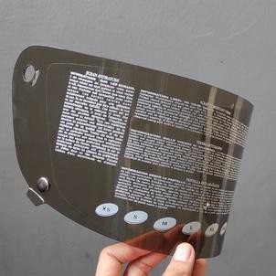 VISOR HELM ZEUS ZS816E ZS 816E 816 ORIGINAL