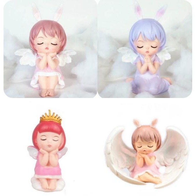 TERMURAH Topper Little Angel Hiasan Kue Baby Born Malaikat