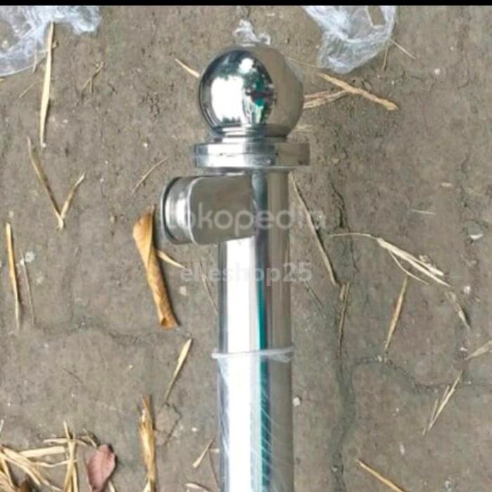 Tiang Bendera Stainless 6 Meter Terbatas