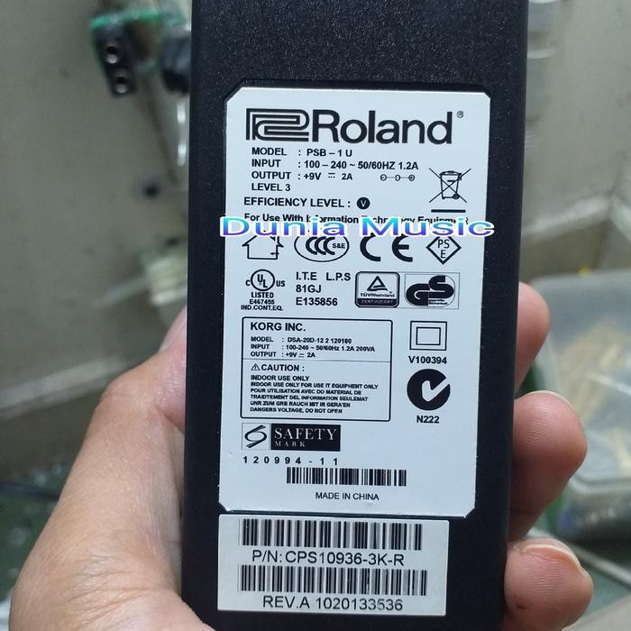 Adaptor Keybroad Roland Type E09,E15,E36