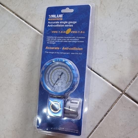 Terlaris Manifold Single Value High VMG-1-S-H R22 / R134A / R404 550 Psi COD SALE