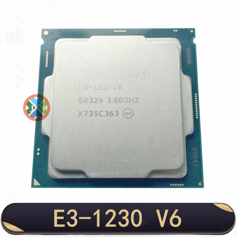Xeon E3-1230V6 CPU 3.50GHz 8M LGA1151 E3 1230 V6 Quad-core Desktop E3-1230 V6 processor E3 1230V6