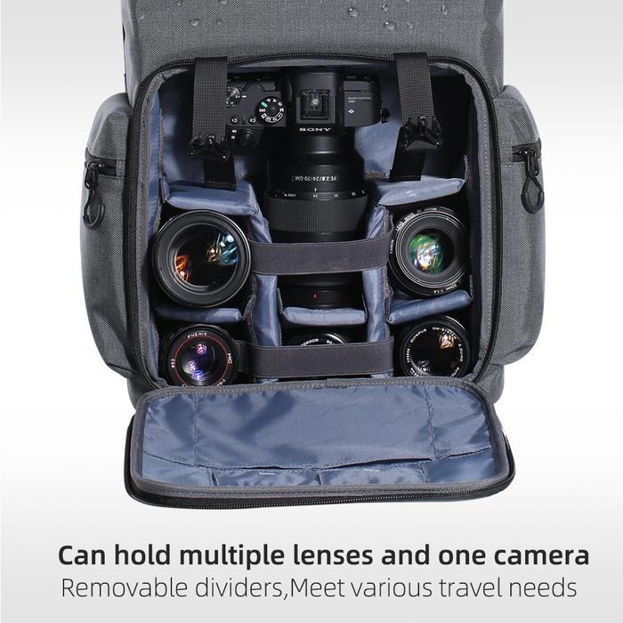 Knf Concept 25L Tas Multifunctional Backpack Waterproof Photography