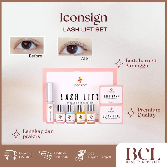 Iconsign Lash Lift Set / Lash Perm Kit Iconsign Bulumata