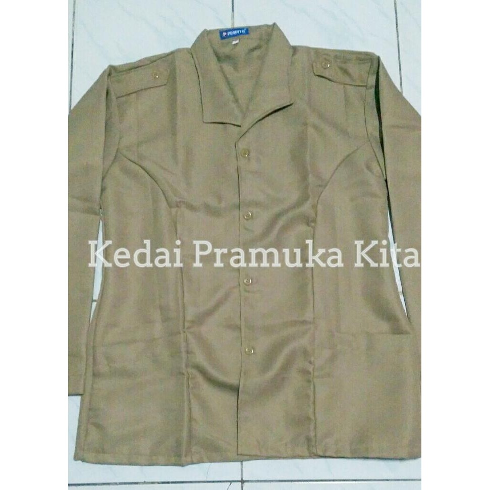 (Allthebest) Baju pembina putri pramuka panjang Baju pembina putri tangan panjang