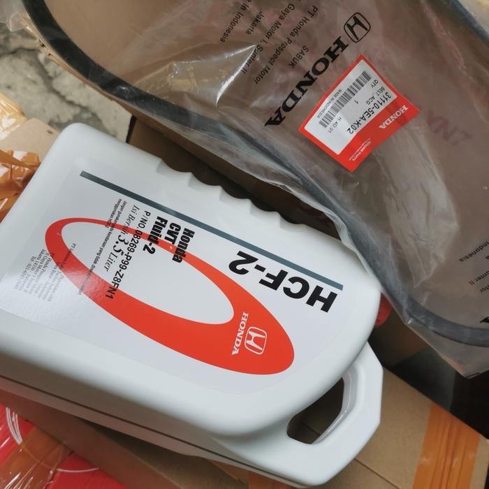 Oli Hcf2 Dan Vbelt Mobilio Honda Mobilio