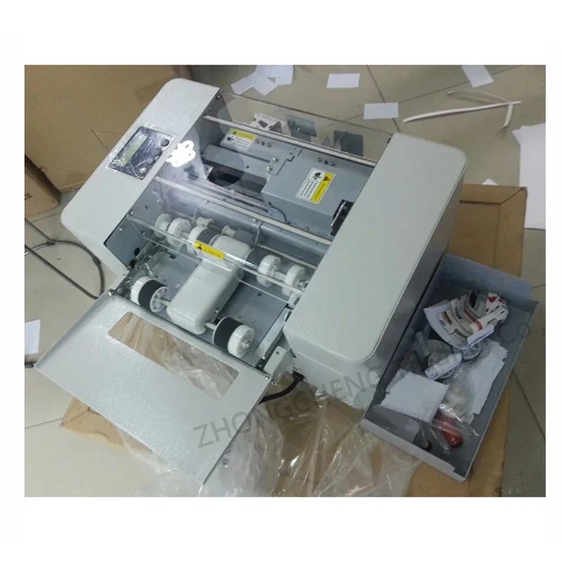 

A4 Paper Trimmer Business Card Cutting Machine SSA-001-I Automatic Low, Medium and High Speed