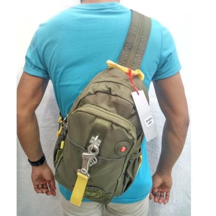 TOUGH WARRIOR 5649 ransel waist bag jeansmith Tas tough Army tas tough selempang army REAL PICT
