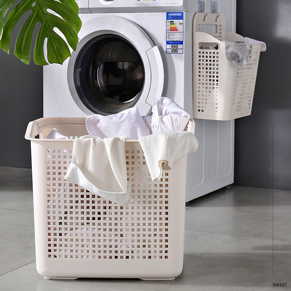 Toy Storage Basket Fold Laundry Hamper Hollow Storage Box Multi-Purpose Dirty Laundry Baskets