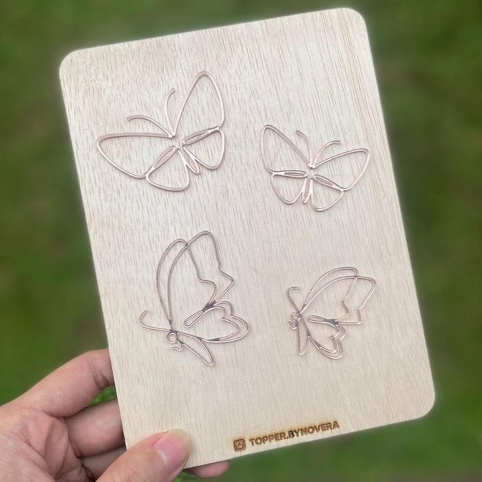 Butterfly Topper Topper Kupu-Kupu