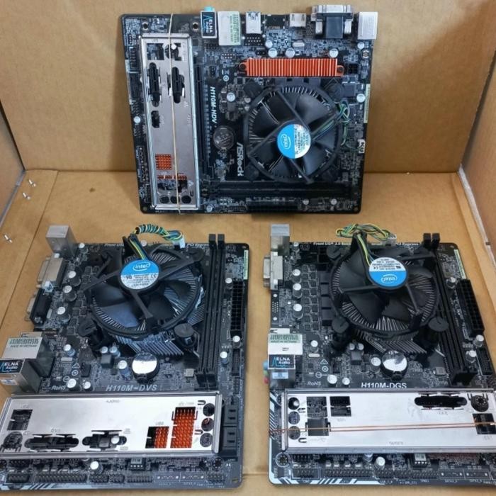 Jual Paketan Core i3 i5 i7 Mobo H110 LGA Soket 1151 Ddr3 Normal Garansi