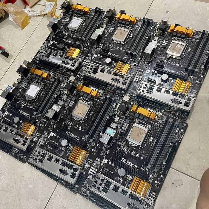 Jual Mainboard H97 Series Gen 4 Lga 1150 Normal Garansi