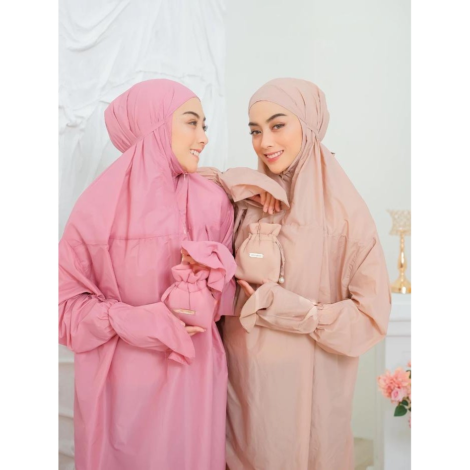 (Allthebest) yunashop mukena terusan parasut korea travelling tas mini