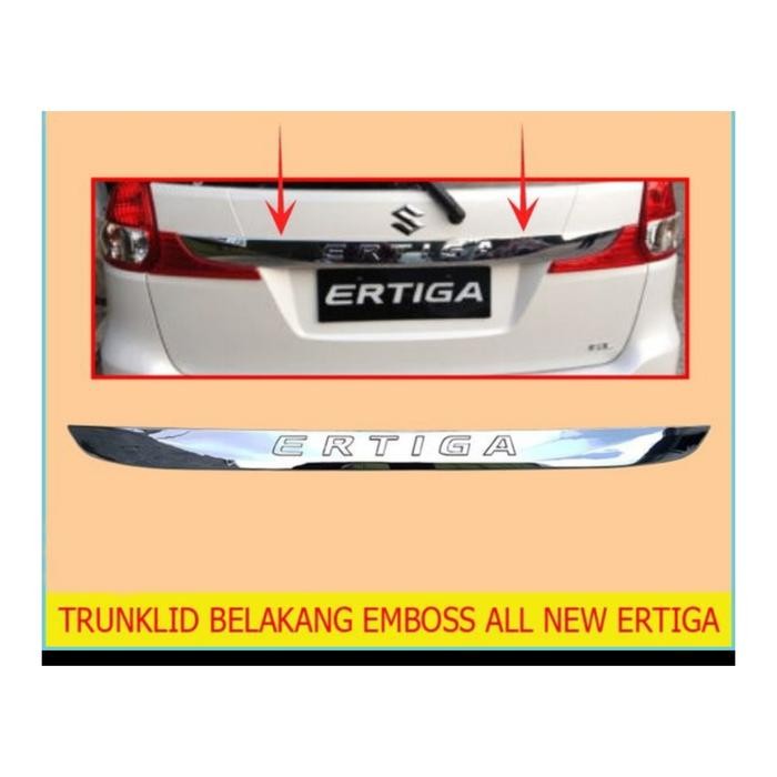 Populer Trunklid Suzuki Ertiga 2016/2017 Emboss